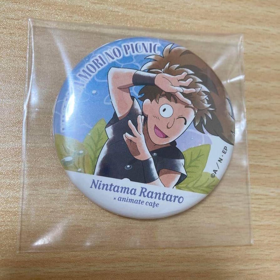 不破雷蔵 缶バッチ